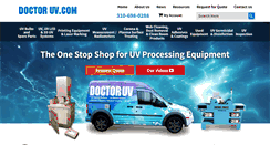Desktop Screenshot of doctoruv.com